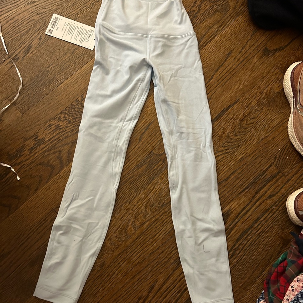 Lululemon blue leggings Alighn HR pants